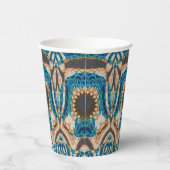 Gobelets En Papier Turquoise Gold Sun Southwestern Art (Droite)