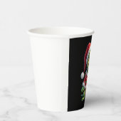 Gobelets En Papier Turtle Ugly Sweater Santa Hat Christmas T-Shirt (1 (Droite)