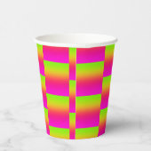 Gobelets En Papier Tutti Frutti Carrelage Gradient Tasse Papier (Droite)
