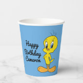 Gobelets En Papier TWEETY™ | Oiseau Malin (Recto)