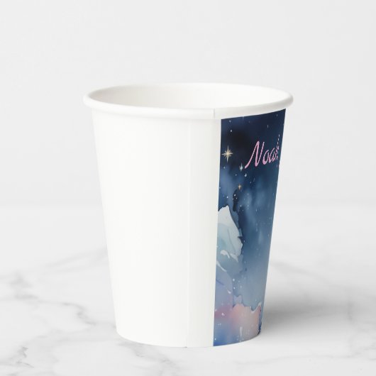 Gobelets En Papier "Twinkle Star Baby Boy Paper Cup (Droite)