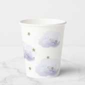 Gobelets En Papier Twinkle Twinkle Little Star Lavender Baby shower (Verso)