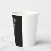 Gobelets En Papier Typographie de l'Halloween rétro (Gauche)