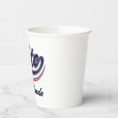 Gobelets En Papier Typographie des votes - Élections (Gauche)