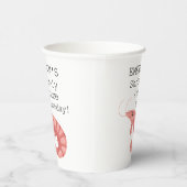 Gobelets En Papier Un Anniversaire Aux Crevettes (Droite)