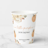 Gobelets En Papier Un Baby shower Automne Un Peu Citrouille (Verso)