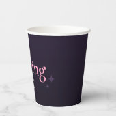 Gobelets En Papier Un Bébé Brûle De Mignons Baby showers D'Halloween (Verso)