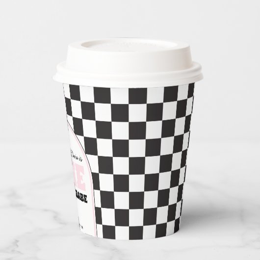 Gobelets En Papier Un Bébé heureux Happy Face 1er anniversaire (Gauche)