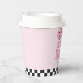 Gobelets En Papier Un Bébé heureux, joyeux visage rose (Droite)