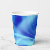 Gobelets En Papier Un brouillard bleu mystique (Recto)