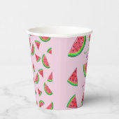 Gobelets En Papier Un dans un melon 1er anniversaire (Droite)