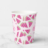 Gobelets En Papier Un dans un melon 1er anniversaire (Droite)