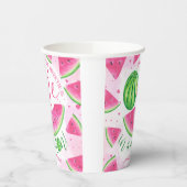 Gobelets En Papier UN dans un Melon ! Fête d'anniversaire de la pastè (Gauche)