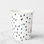 Gobelets En Papier Un dans un Melon Watermelon Premier anniversaire (Droite)