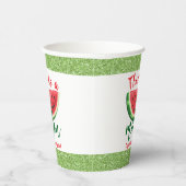 Gobelets En Papier Un dans une Parties scintillant Melon Watermelon P (Droite)