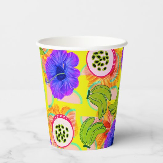 Gobelets En Papier Un délice tropical (Verso)
