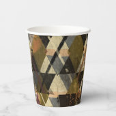 Gobelets En Papier Un design abstrait moderne (Verso)