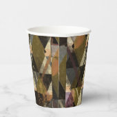 Gobelets En Papier Un design abstrait moderne (Droite)