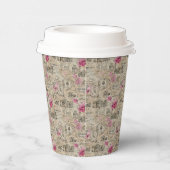 Gobelets En Papier Un Ephémère français série 24 (Droite)