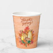 GOBELETS EN PAPIER UN GRAND MERCI À VOUS (Verso)