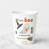 Gobelets En Papier Un joli fantôme - baby shower (Verso)