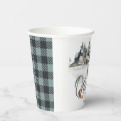 Gobelets En Papier Un Joyeux Camper Rustique fête d'anniversaire (Droite)