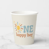 Gobelets En Papier Un Joyeux Garçon, 1Er Voyage Autour Du Soleil (Recto)