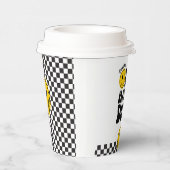 Gobelets En Papier Un joyeux mec à visage joyeux garçon 1er anniversa (Droite)