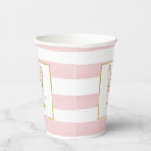 Gobelets En Papier Un lapin tourne la Coupe du Trois (Oreilles de lap (Droite)