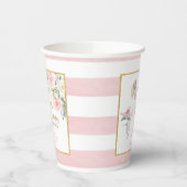 Gobelets En Papier Un lapin tourne une tasse de fête (Gauche)