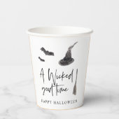 Gobelets En Papier Un mauvais moment | Bonne Halloween (Verso)