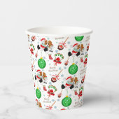 Gobelets En Papier Un Noël très joyeux du roi Charles (Recto)