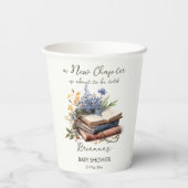 Gobelets En Papier Un nouveau baby shower de chapitre (Verso)