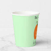 Gobelets En Papier Un Petit Baby shower Citrouille (Droite)