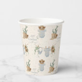 Gobelets En Papier Un petit Baby shower de cowboy (Verso)