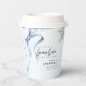 Gobelets En Papier Un petit Baby shower de Parties scintillant Snowfl (Verso)