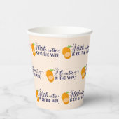 Gobelets En Papier Un Petit Baby shower d'Oranges Cutie (Droite)