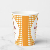 Gobelets En Papier Un Petit Baby shower Turc Tombe Thankgiving (Droite)
