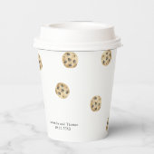 Gobelets En Papier Un petit biscuit est en route Baby shower (Verso)