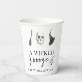 Gobelets En Papier Un petit boogie | Bonne Halloween (Verso)