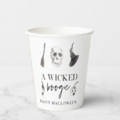 Gobelets En Papier Un petit boogie | Bonne Halloween (Recto)