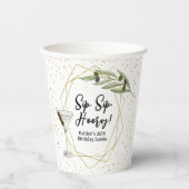 Gobelets En Papier Un peu de plaisir Soirée Martini (Recto)