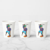 Gobelets En Papier Un pirate à pattes