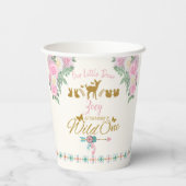 Gobelets En Papier Un sauvage - Premières tasses de papier pour l'ann (Verso)