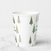 Gobelets En Papier Under the Snowy Trees – Christmas (Droite)