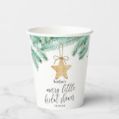 Gobelets En Papier Une charmante fête de mariage (Verso)