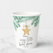 Gobelets En Papier Une charmante petite fête de mariage (Recto)