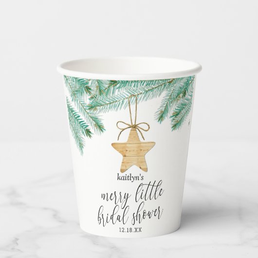 Gobelets En Papier Une charmante petite fête prénuptiale (Verso)