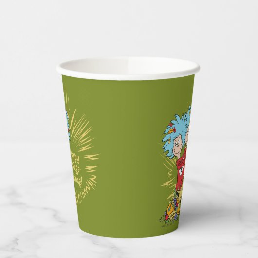 Gobelets En Papier Une Chose Deux Joyeuses Choses Qui Donnent ! (Gauche)