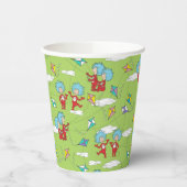 Gobelets En Papier Une chose deux Motif de cerfs-volants (Gauche)